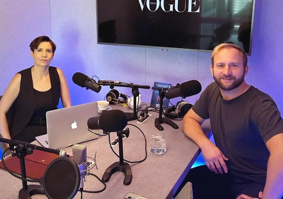 Justyna Kopińska, Borys Szyc – inside the RPM Studio facility