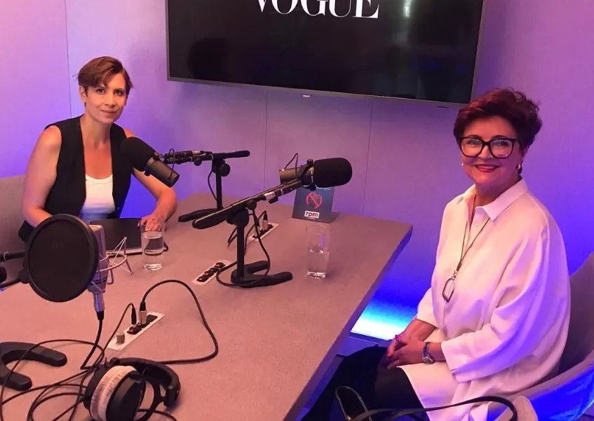 Justyna Kopińska, Jolanta Kwaśniewska – inside the RPM Studio facility