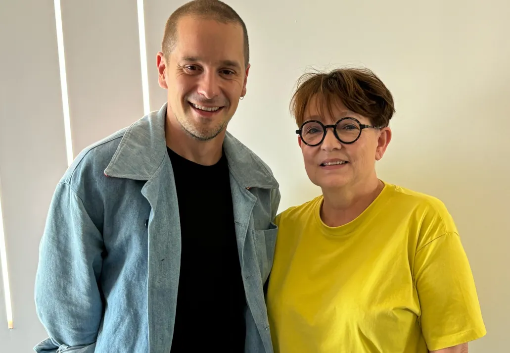 Krzysztof Zalewski, Krystyna Czubówna – inside the RPM Studio facility