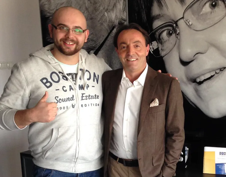 Michel Moran – inside the RPM Studio facility