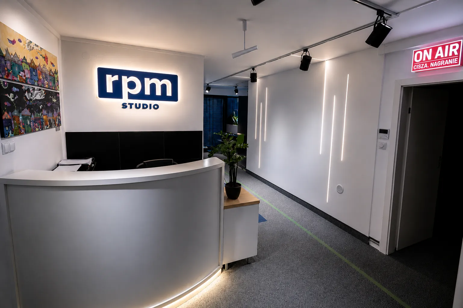 RPM Warsaw reception – inside the RPM Studio facility
