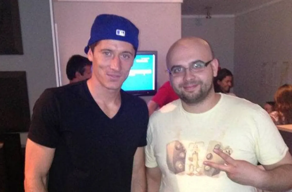Robert Lewandowski – inside the RPM Studio facility