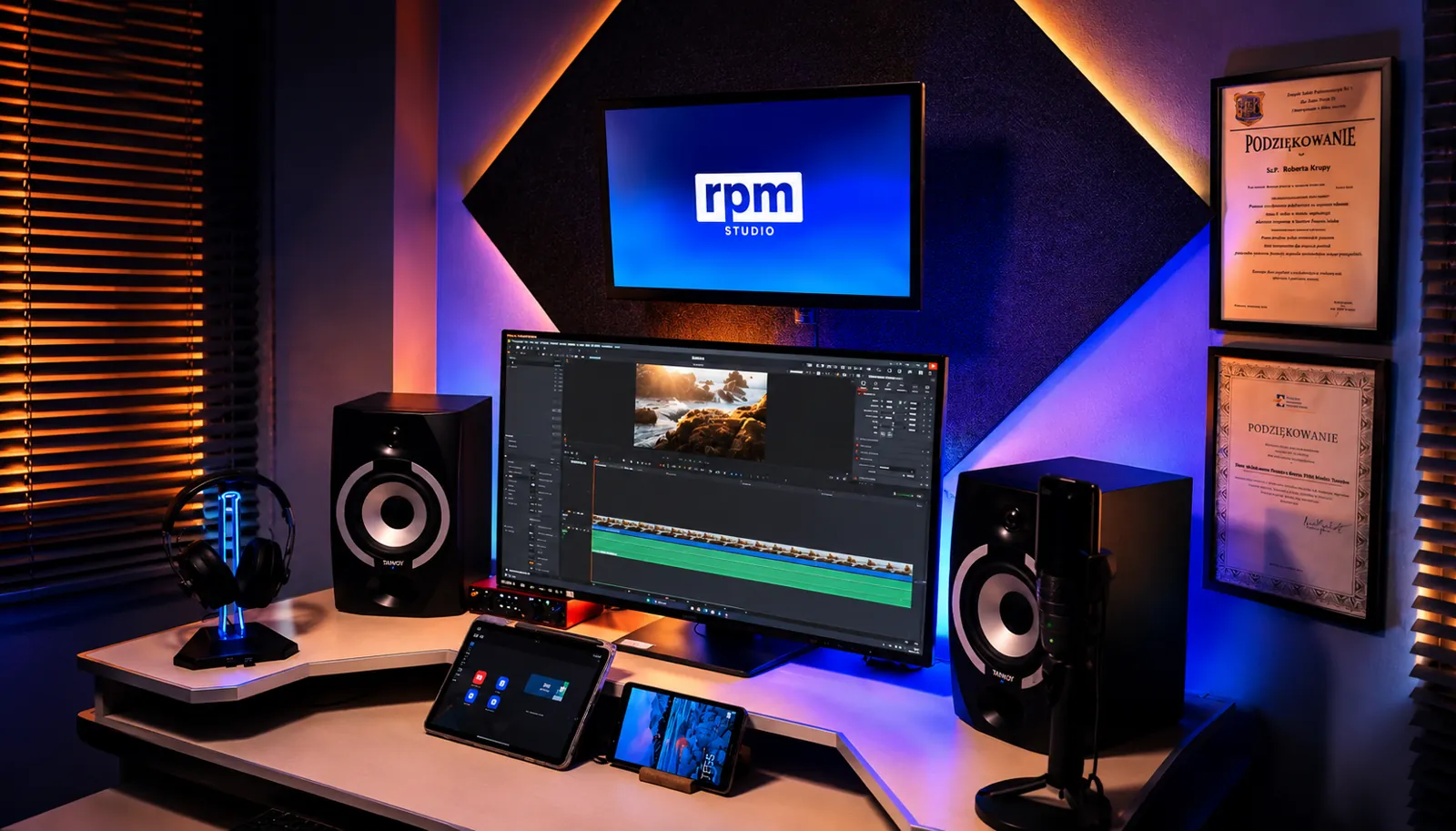 RPM Studio Tarnow – inside the RPM Studio facility