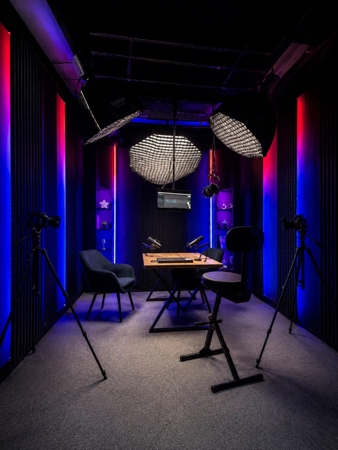 Podcast Studio Wroclaw – inside the RPM Studio facility