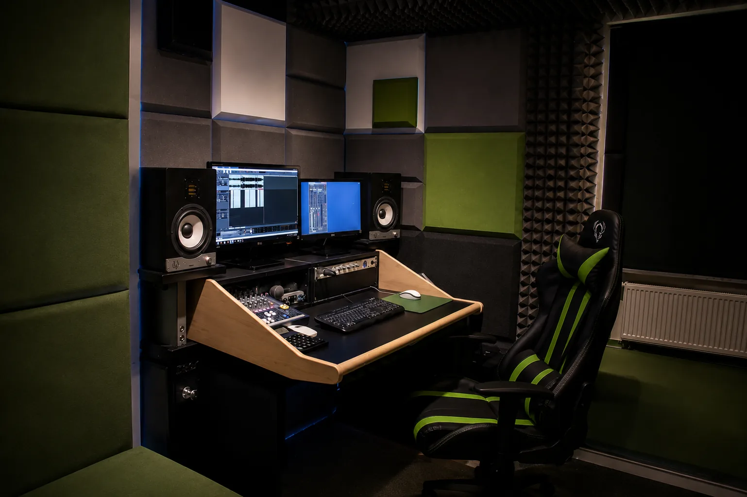 Green Studio Warsaw – inside the RPM Studio recording facility