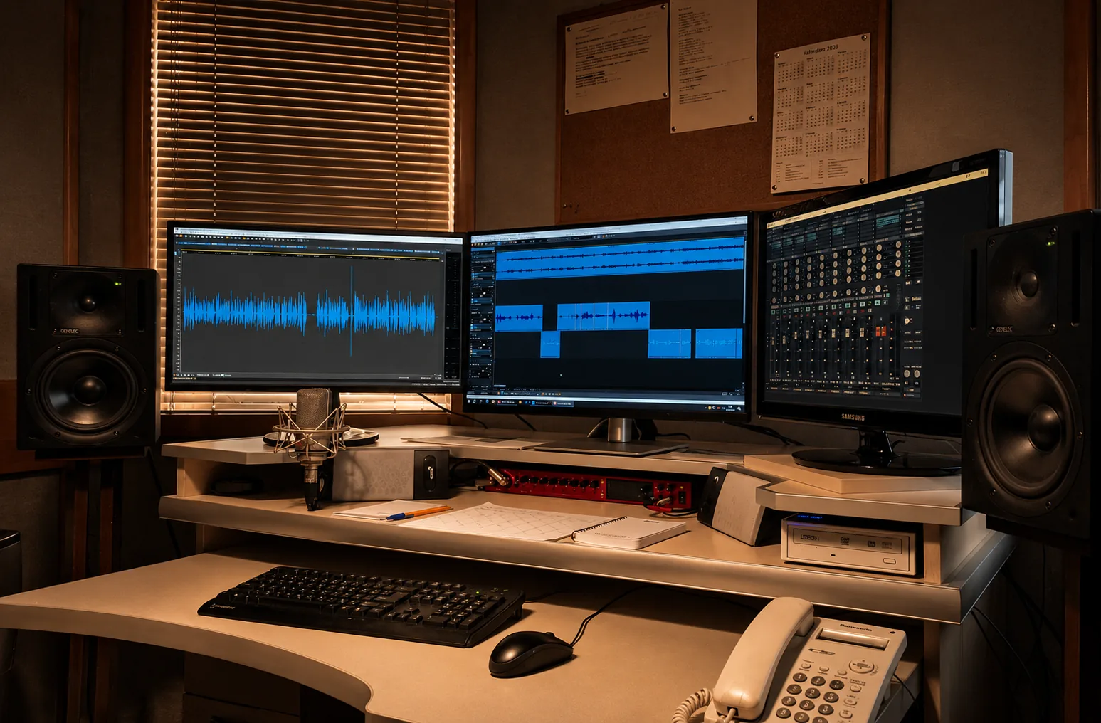 Podcast Studio Tarnow – inside the RPM Studio recording facility, photo 4