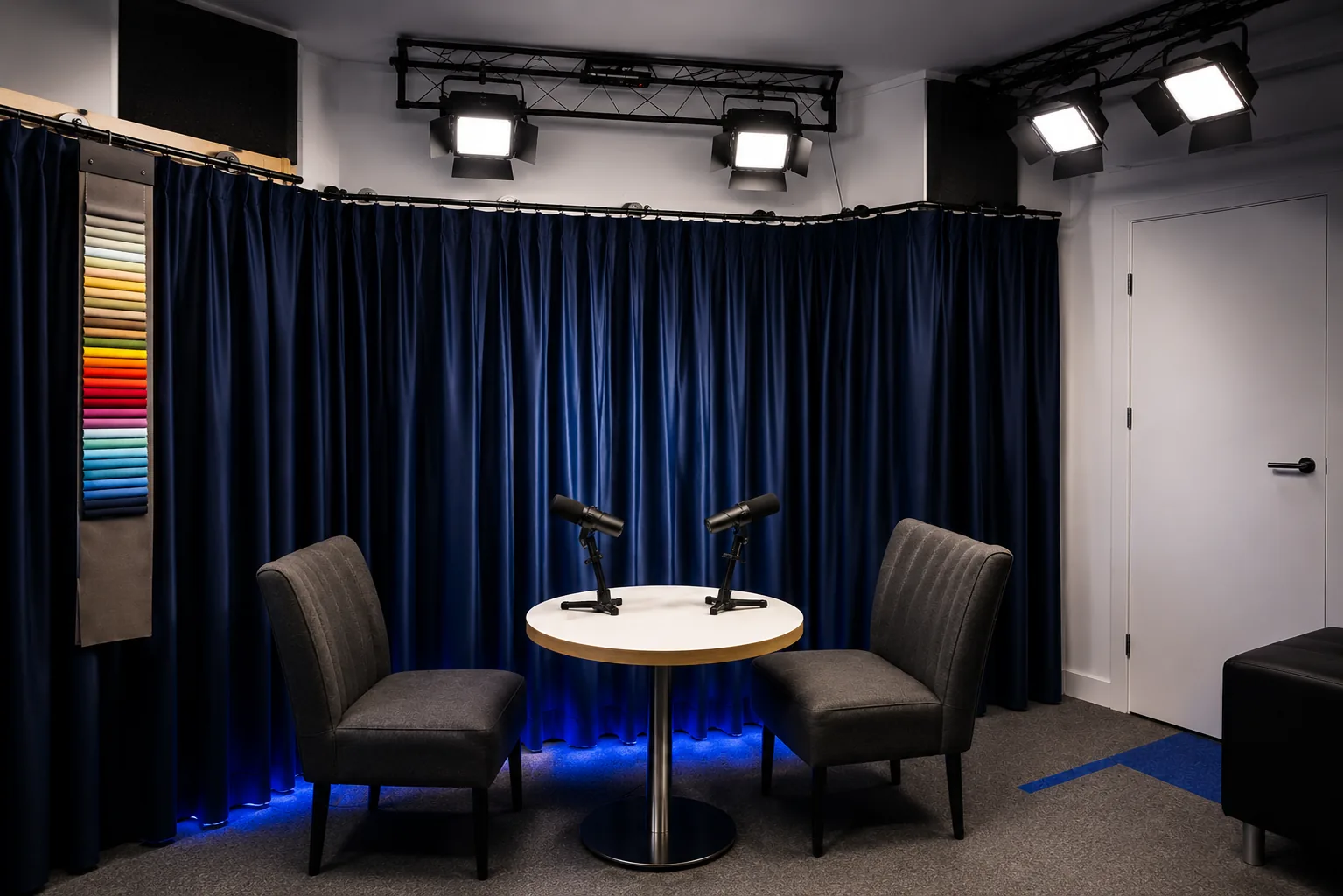 RPM Podcast Studio – inside the RPM Studio recording facility, photo 2